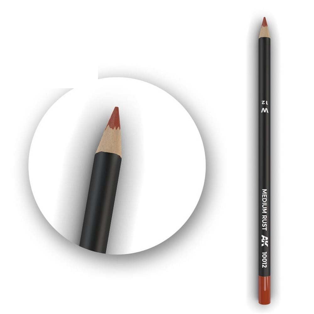 Watercolor Pencil Medium Rust