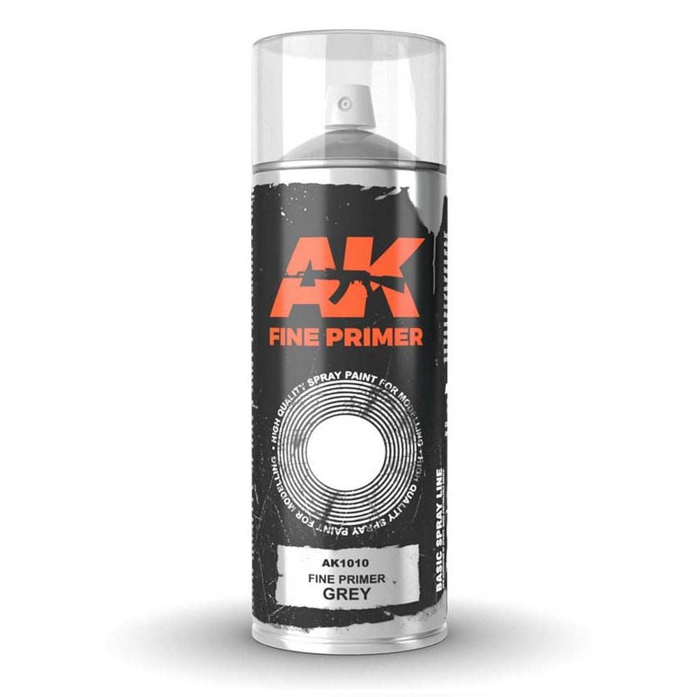 Fine Primer Grey - Spray 400ml (Includes 2 nozzles)