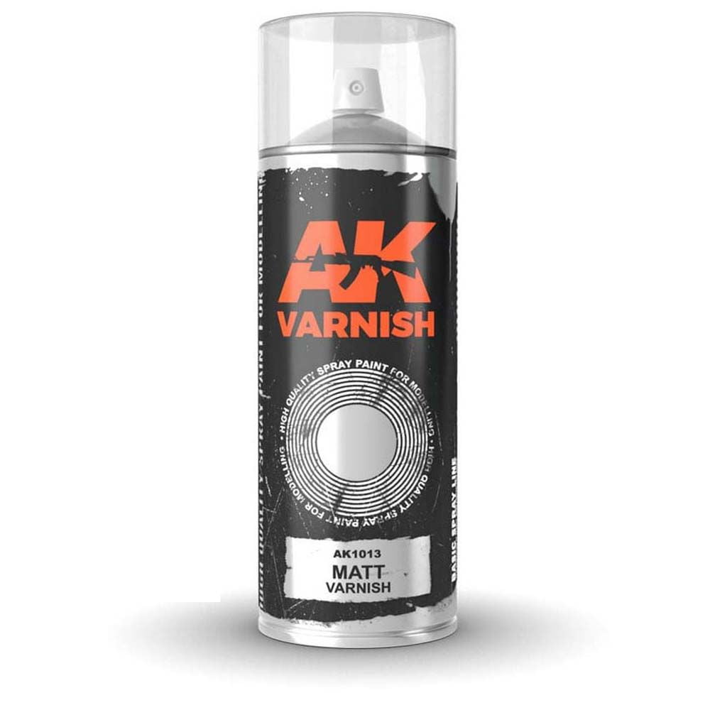 Matt Varnish - Spray 400ml (Includes 2 nozzles)