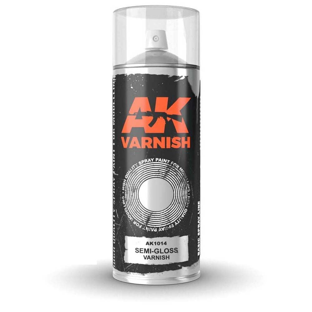 Semi-Gloss Varnish - Spray 400ml (Includes 2 nozzles)