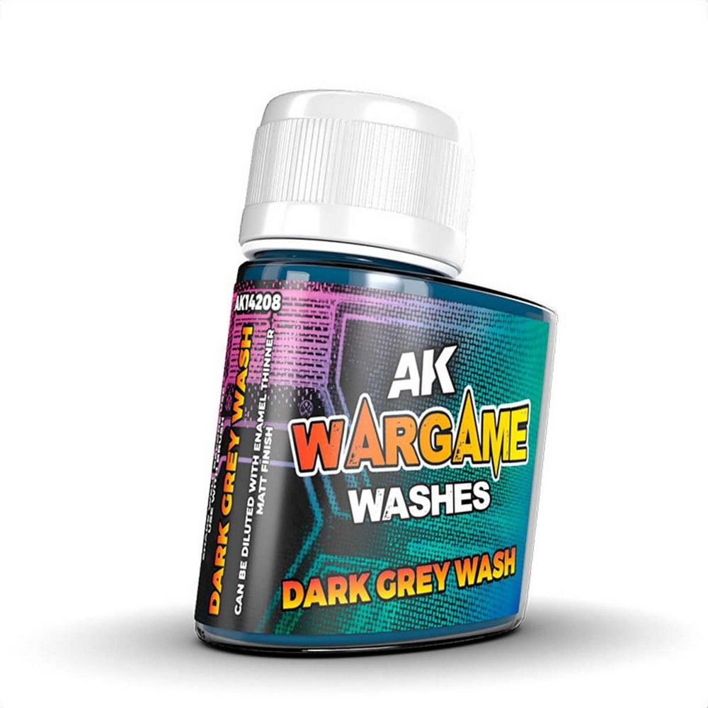 Wargame Wash: Dark Grey Wash 35ml