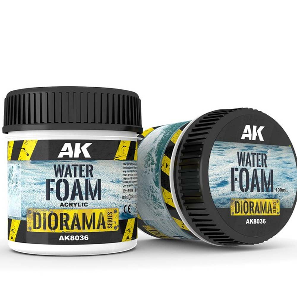 AK Diorama: Water Foam - 100ml (Acrylic)