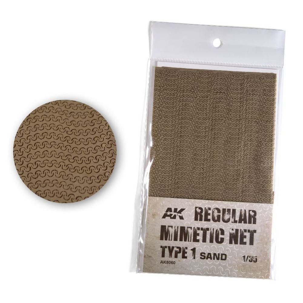 AK Accessories: Regular Camouflage Net Type 1 Sand