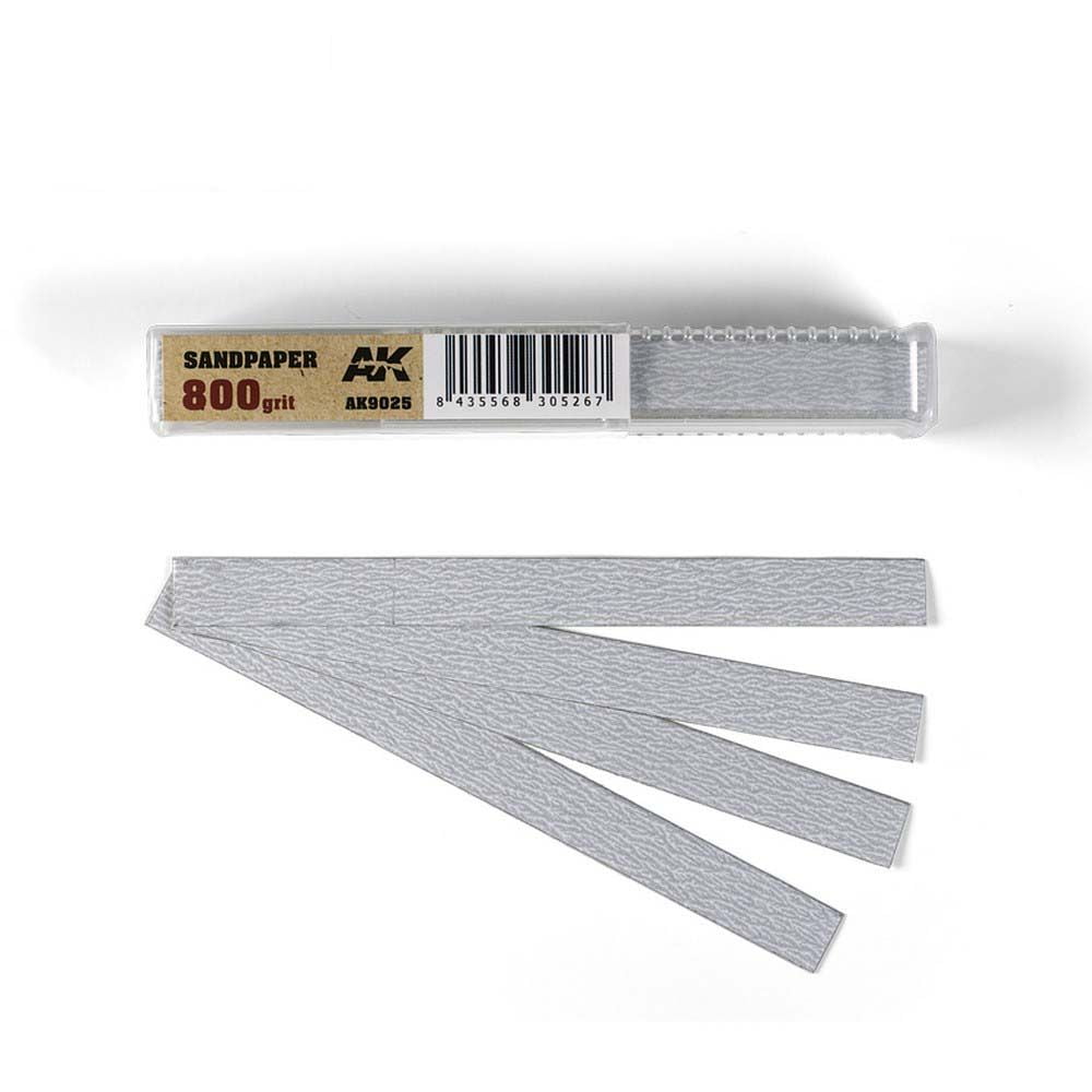 AK Tools: Dry Sandpaper 800 grit x 50 units
