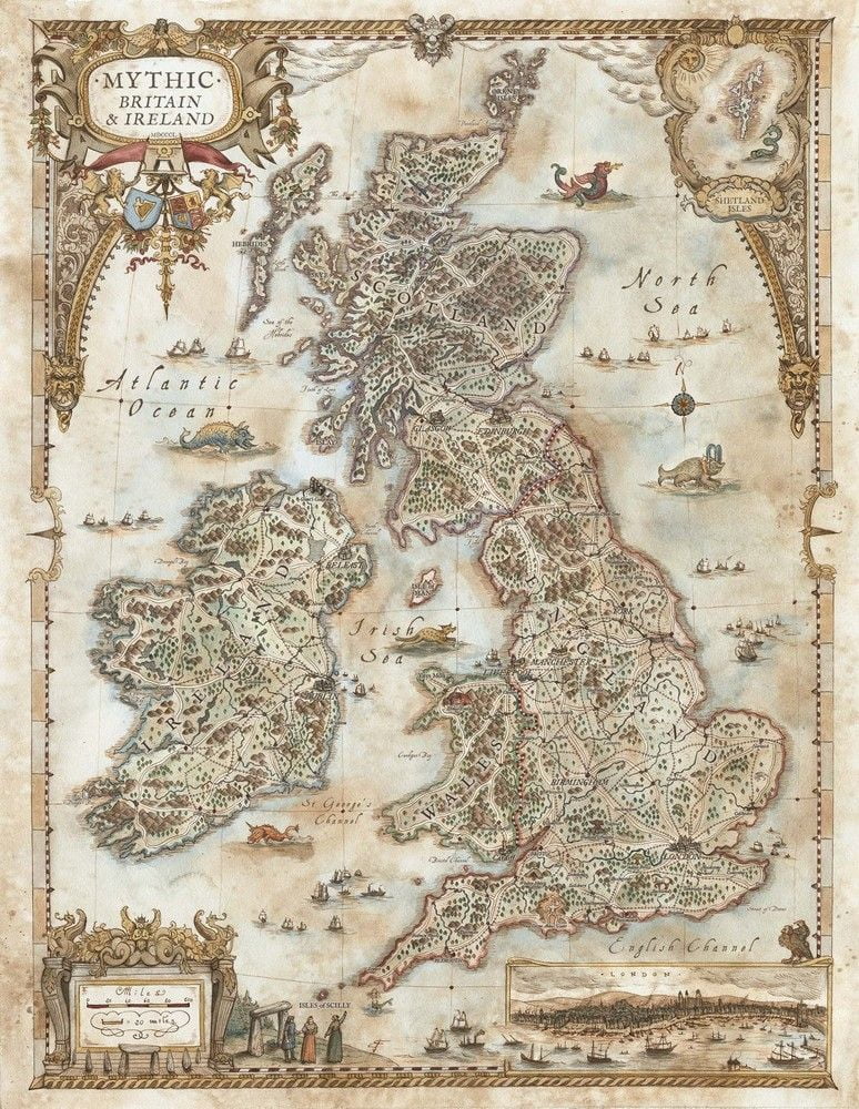 Vaesen - Mythic Britain & Ireland Map Pack