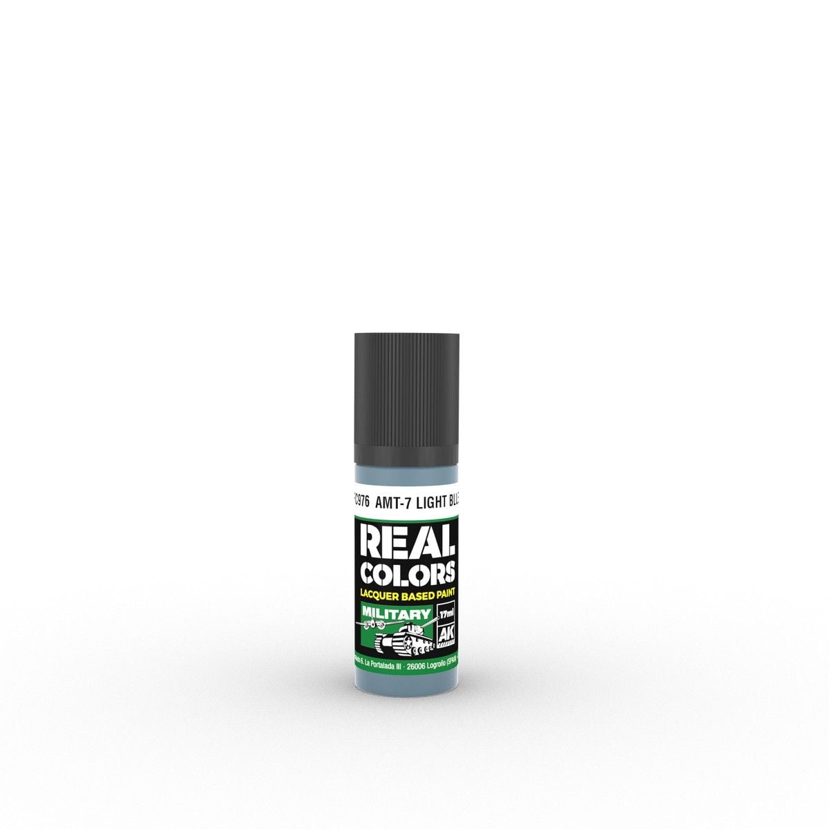 Real Colors Military: AMT-7 Light Blue 17ml