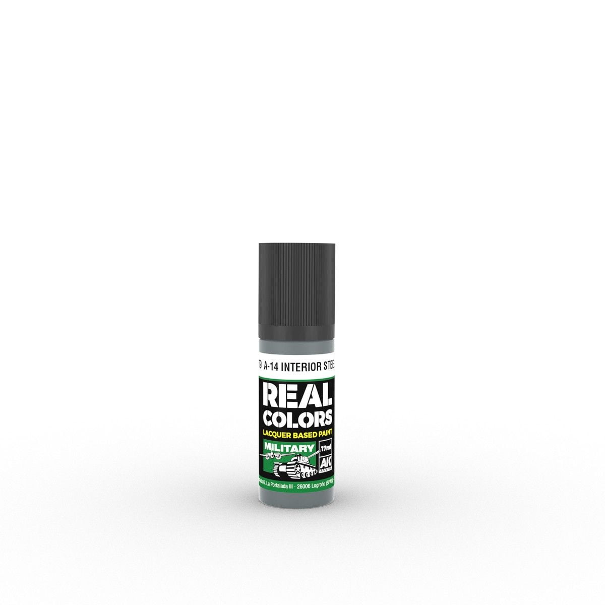 Real Colors Military: A-14 Interior Steel Grey 17ml