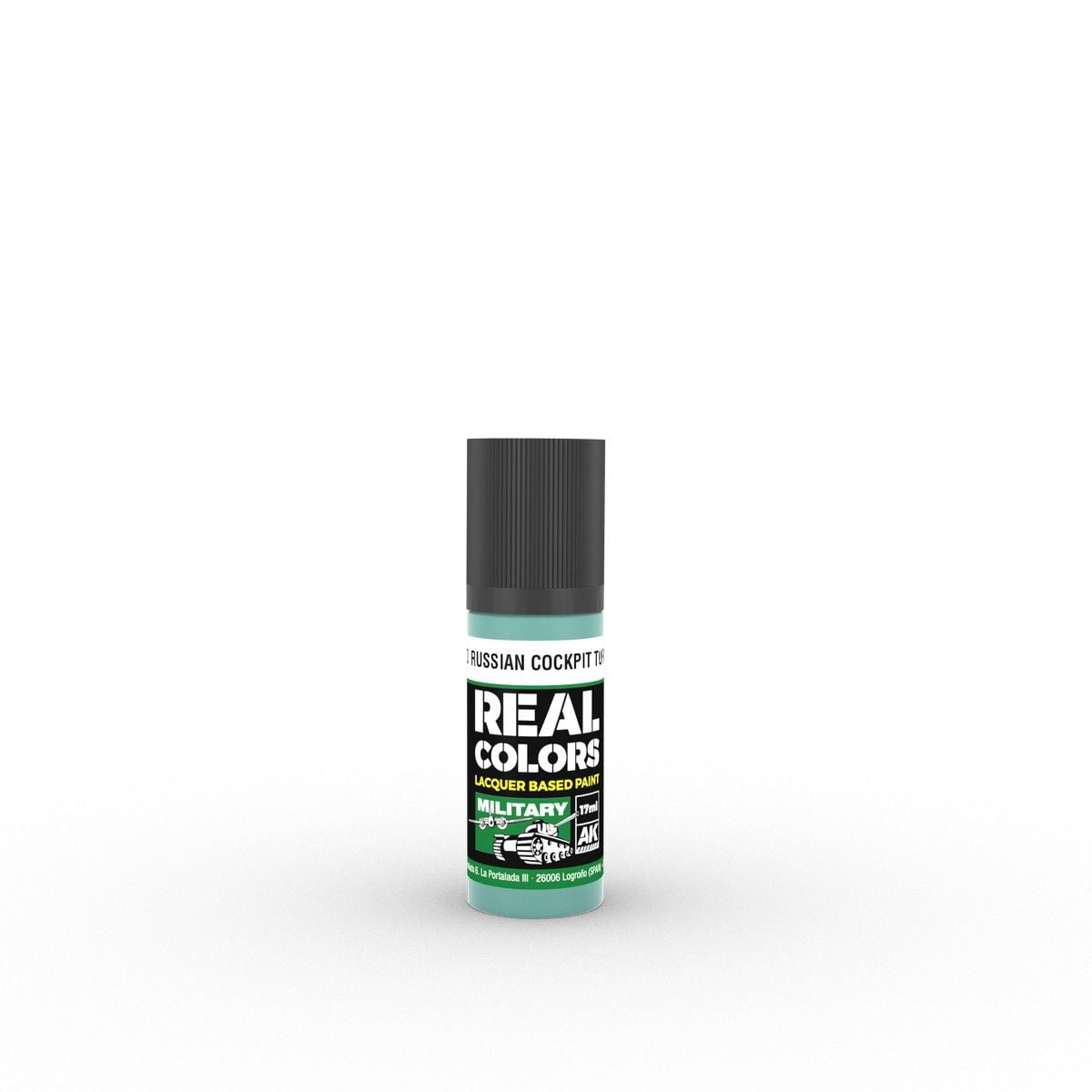 Real Colors Military: Russian Cockpit Torquoise 17ml
