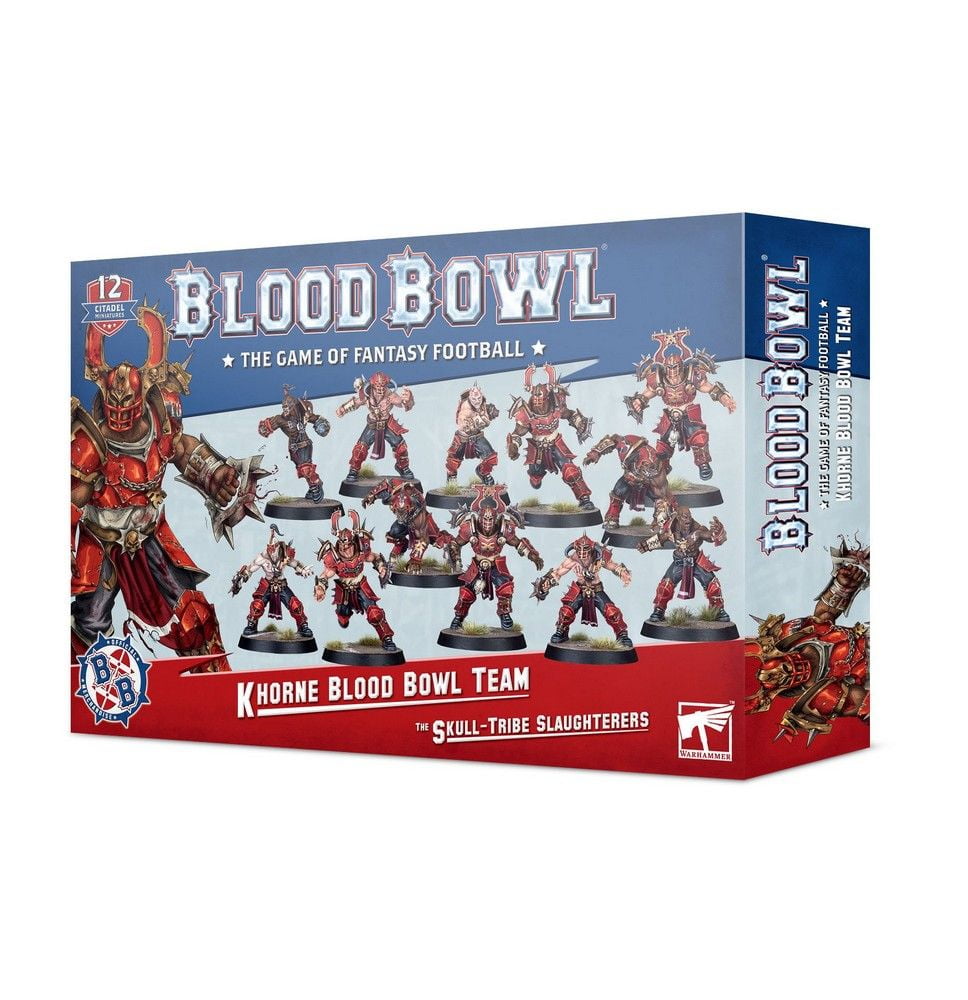 Blood Bowl: The Skull-Tribe Slaughterers Khorne Team