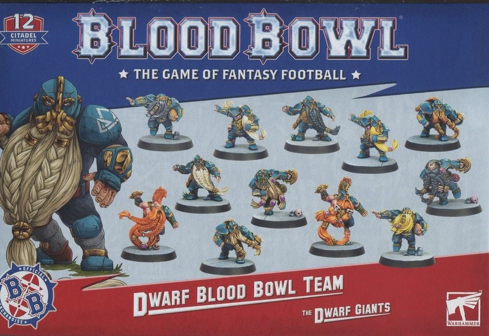 Blood Bowl: The Dwarf Giants Dwarf Team