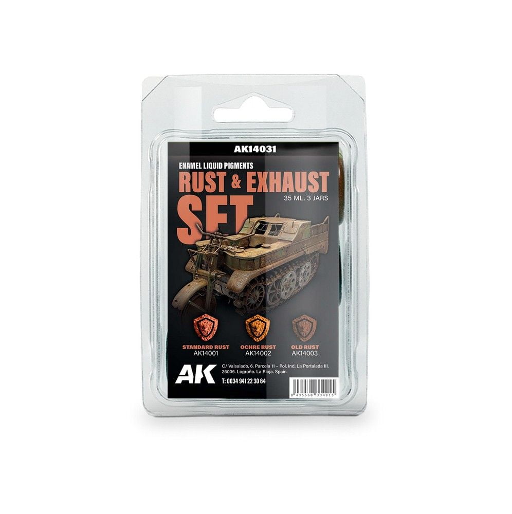 Rust & Exhaust Set - Liquid Pigment