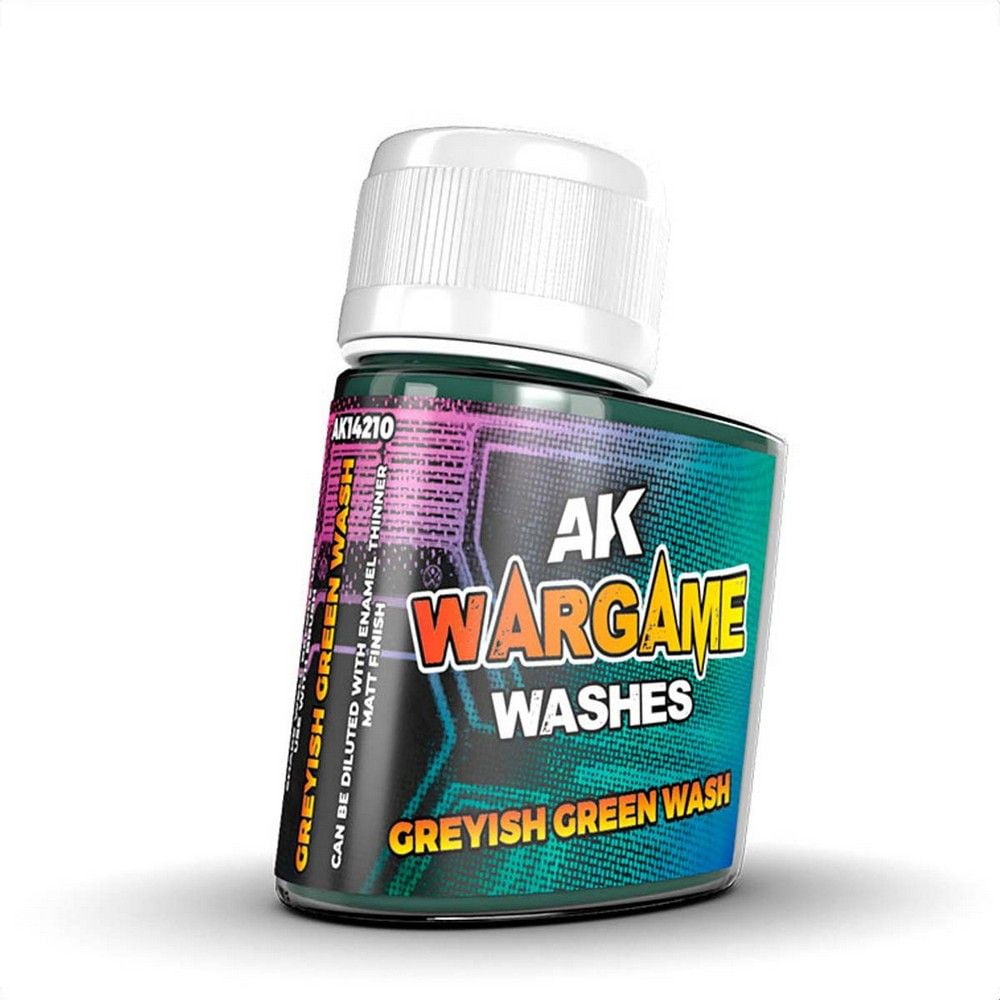 Wargame Wash: Greyish Green Wash 35ml