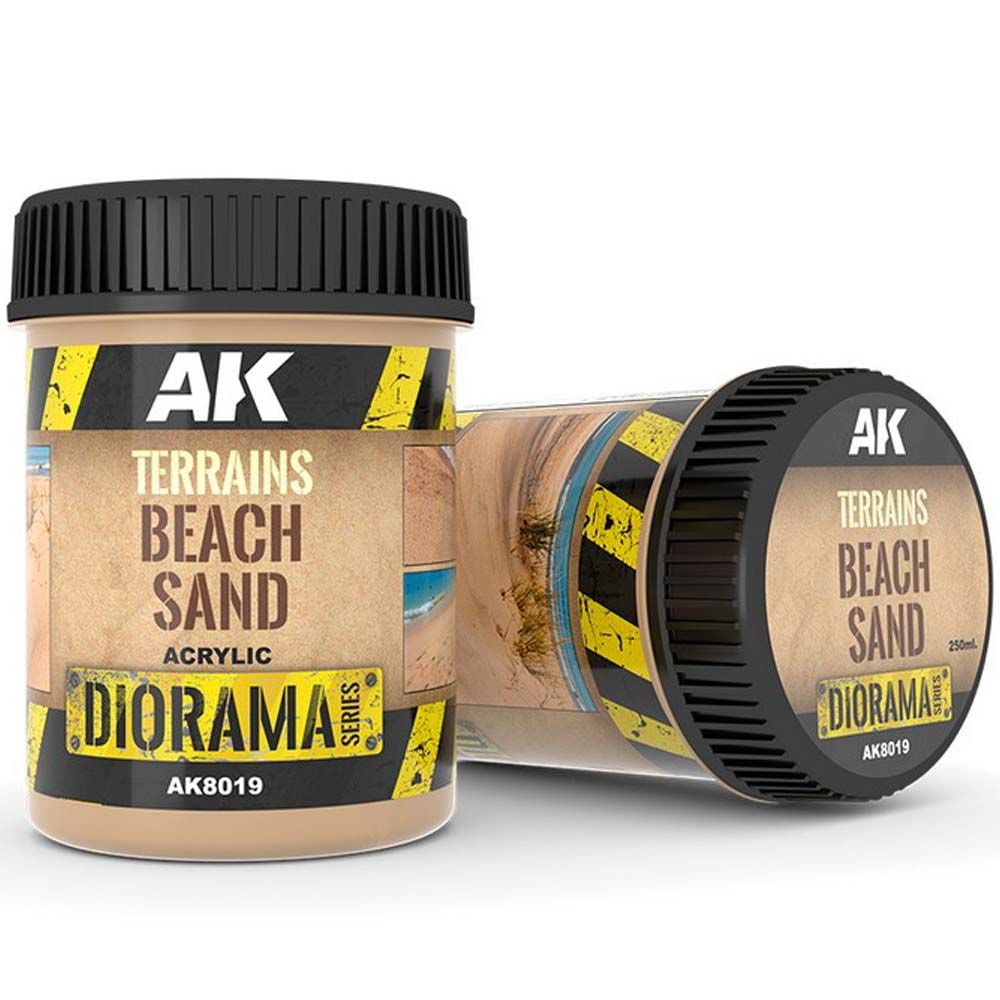 AK Diorama: Terrains Beach Sand - 250ml (Acrylic)
