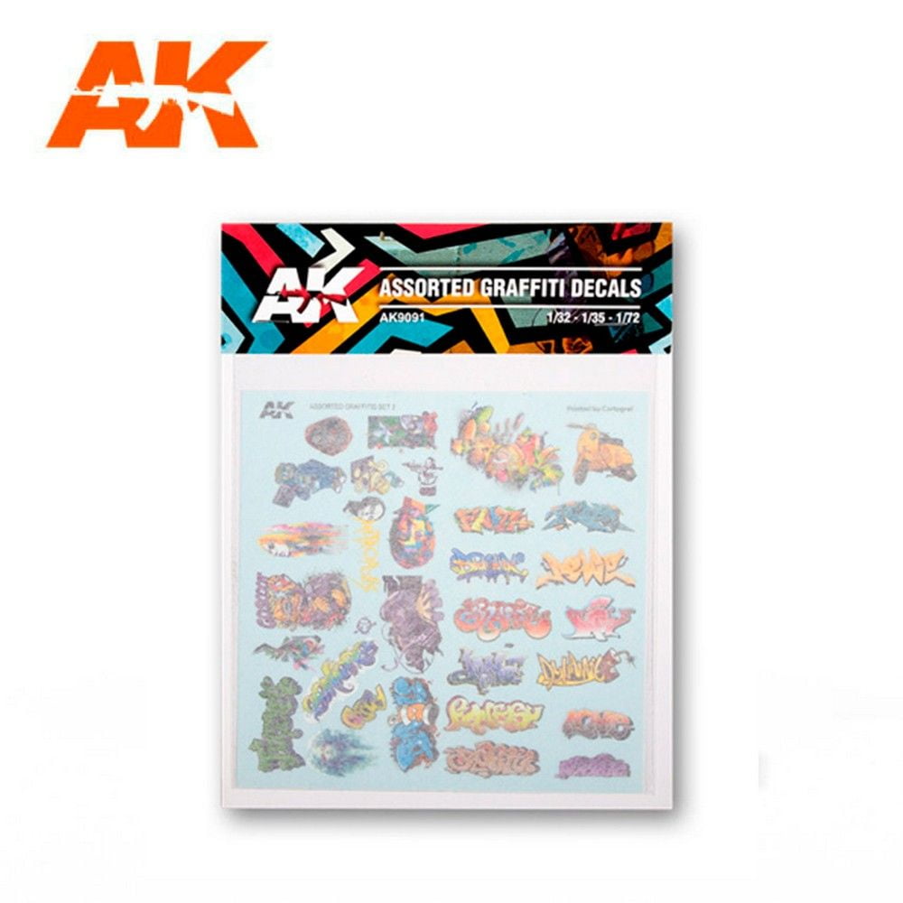 AK Accessories: Surtido De Calcas De Graffitis