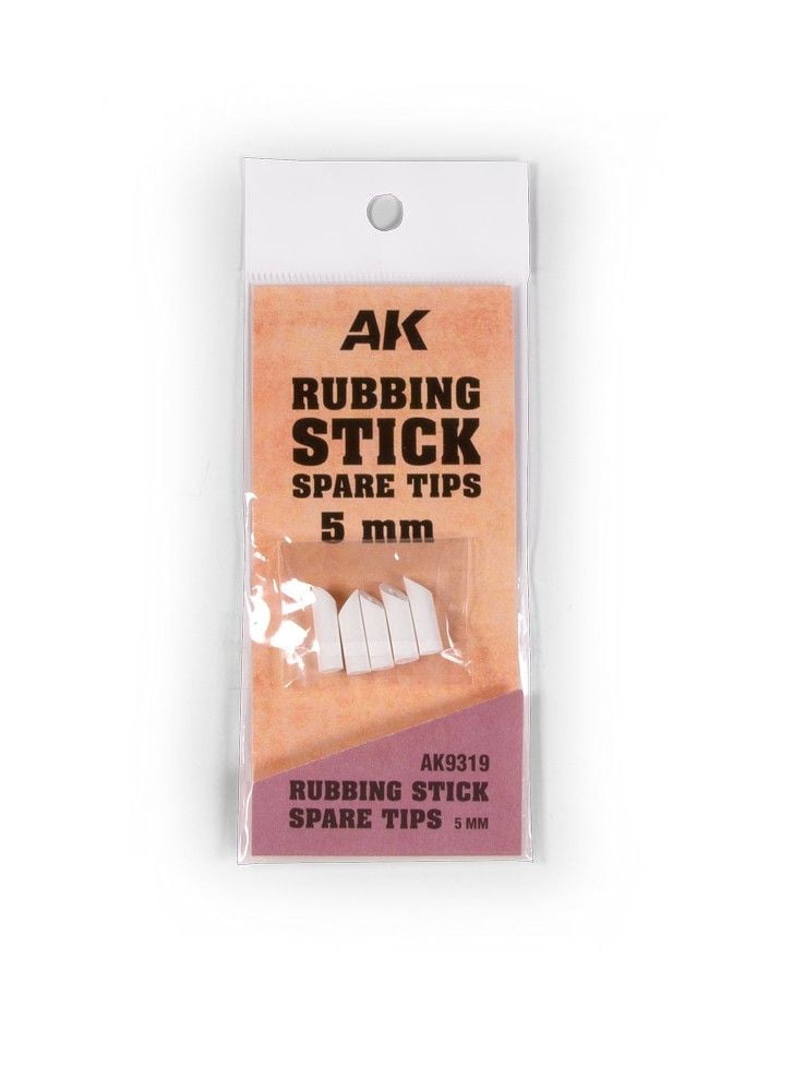 AK Tools: Rubbing Stick Spare Tips 5mm