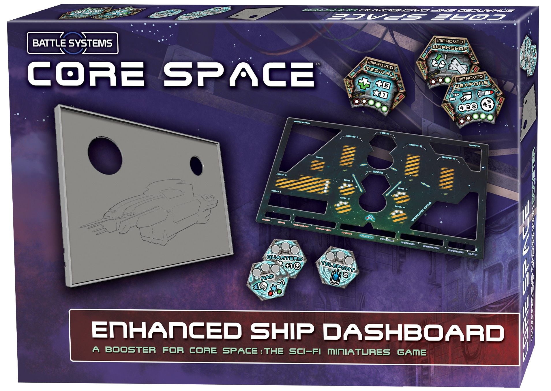 Core Space: Enhanced Ship Dashboard
