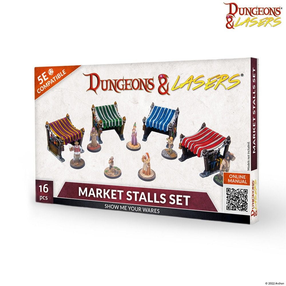 Market Stalls Set - Dungeons & Lasers