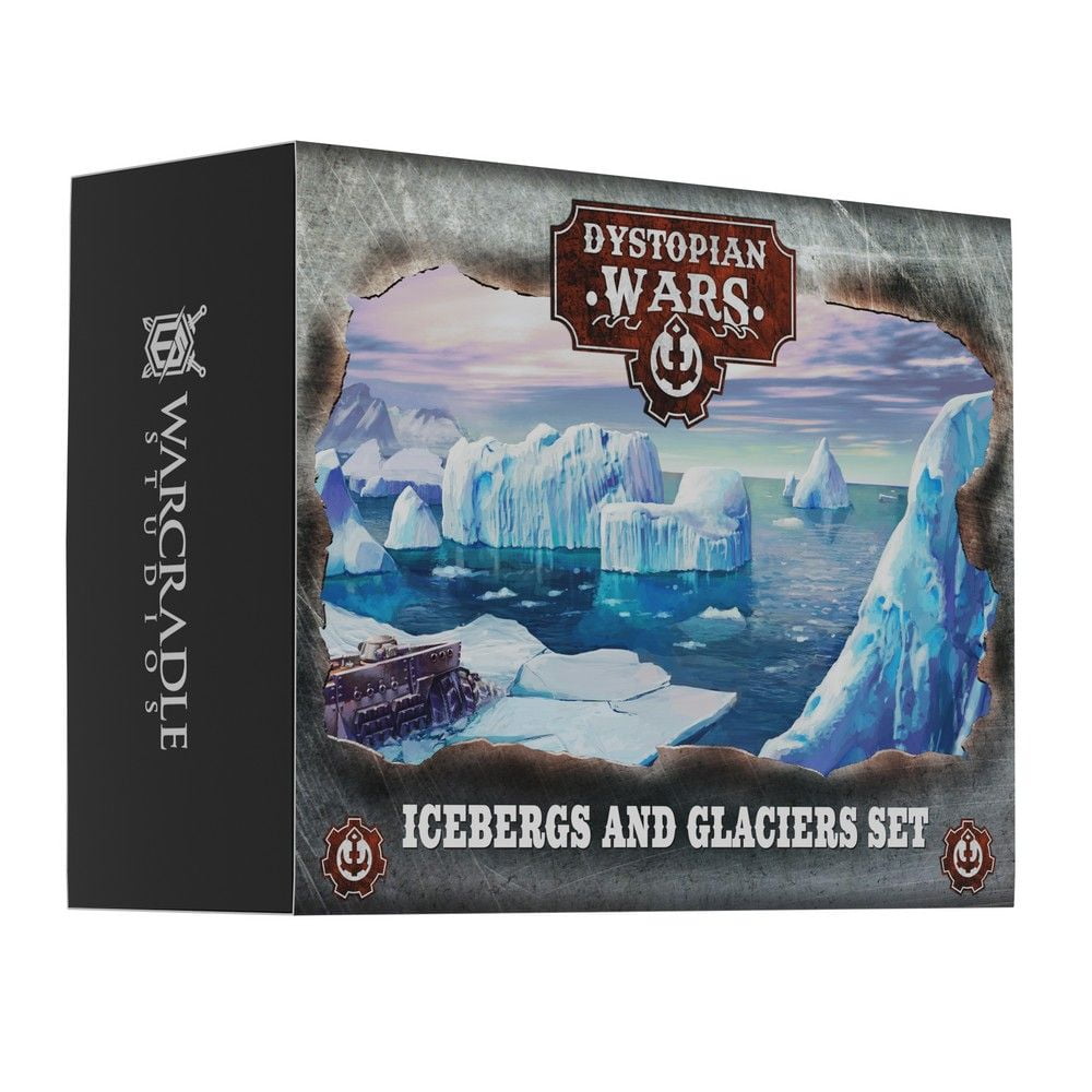 Icebergs and Glaciers Set