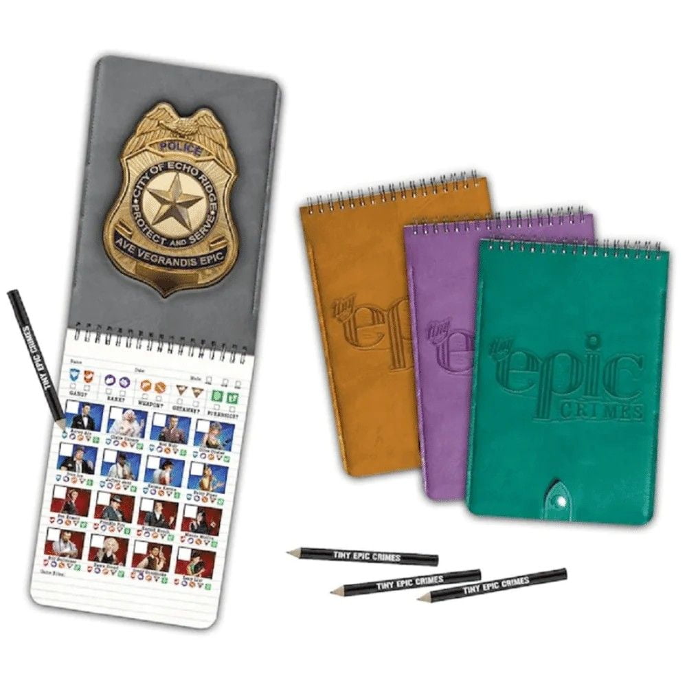 Tiny Epic Crimes: Detective Notebooks - 4 Pack