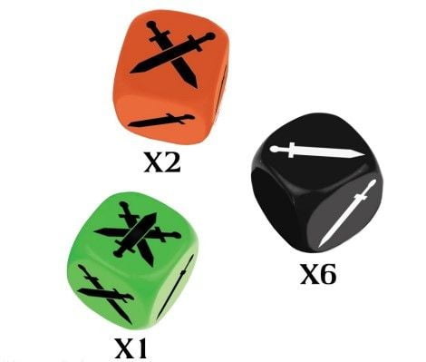 Firefight Command Dice Pack