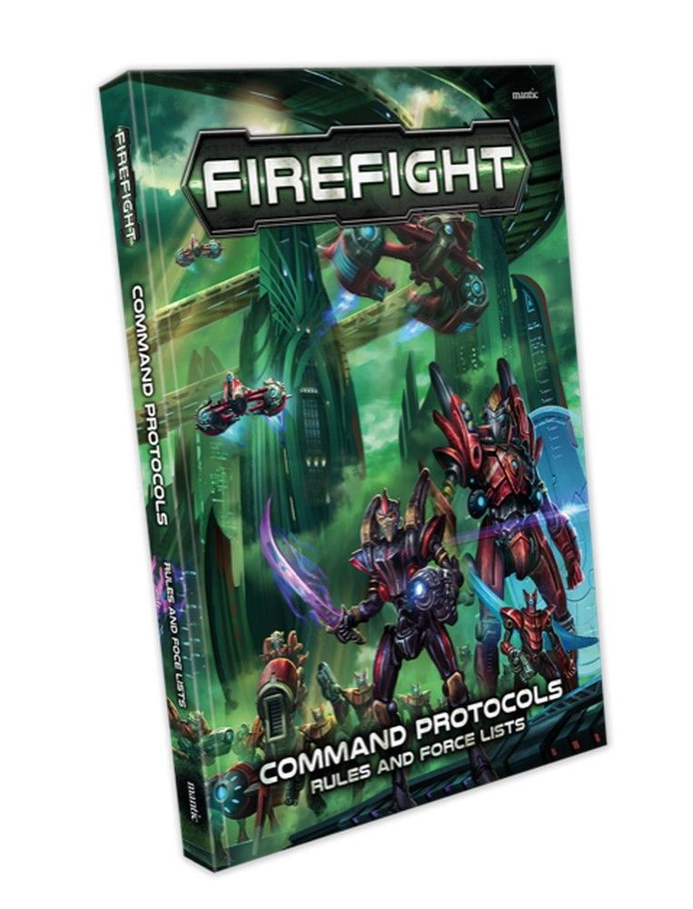 Firefight: Command Protocols - Book & Counters