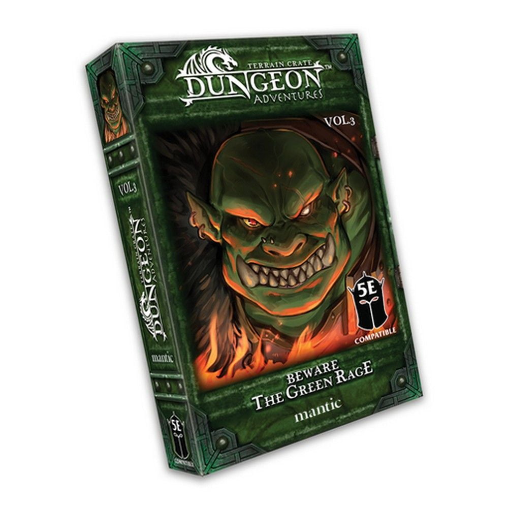 Dungeon Adventures: Beware the Green Rage Volume 3