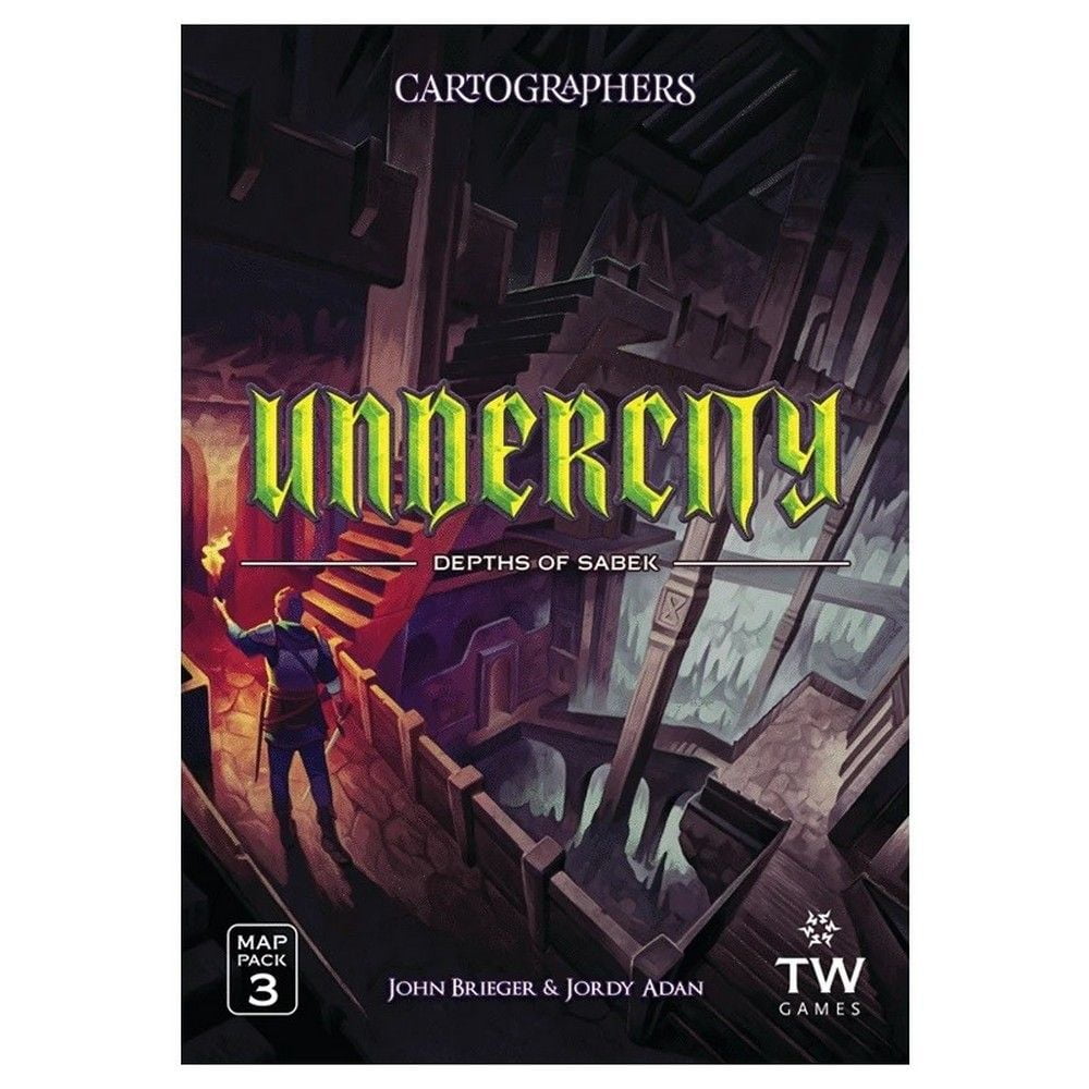 Cartographers Heroes Map Pack 3: Undercity