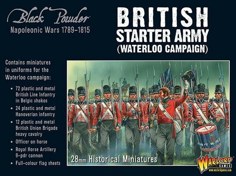 Napoleonic British Starter Army - Waterloo Campaign
