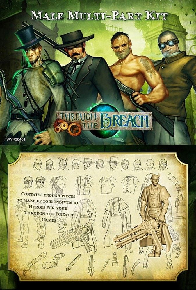 Through The Breach: Male Multi-part Kit