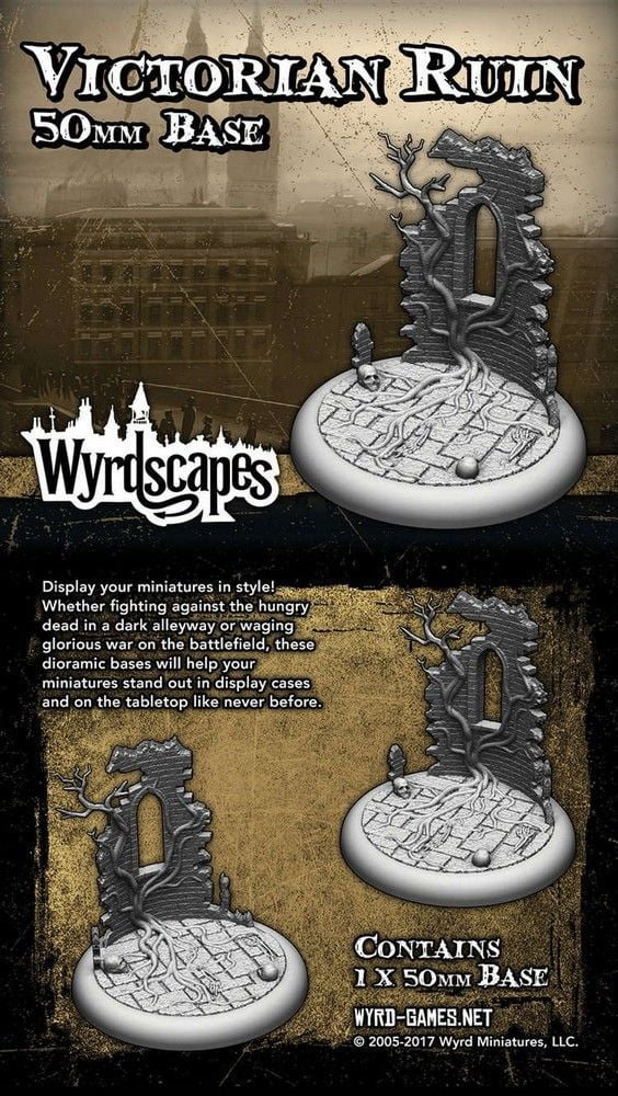 Wyrdscapes Victorian 50mm Base