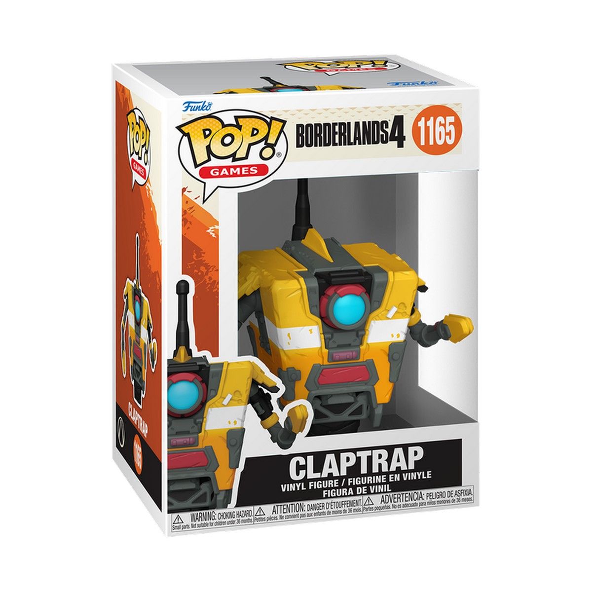 Claptrap - Borderlands 4 - Funko POP! Games (1165) Funko 88277 | Occam ...