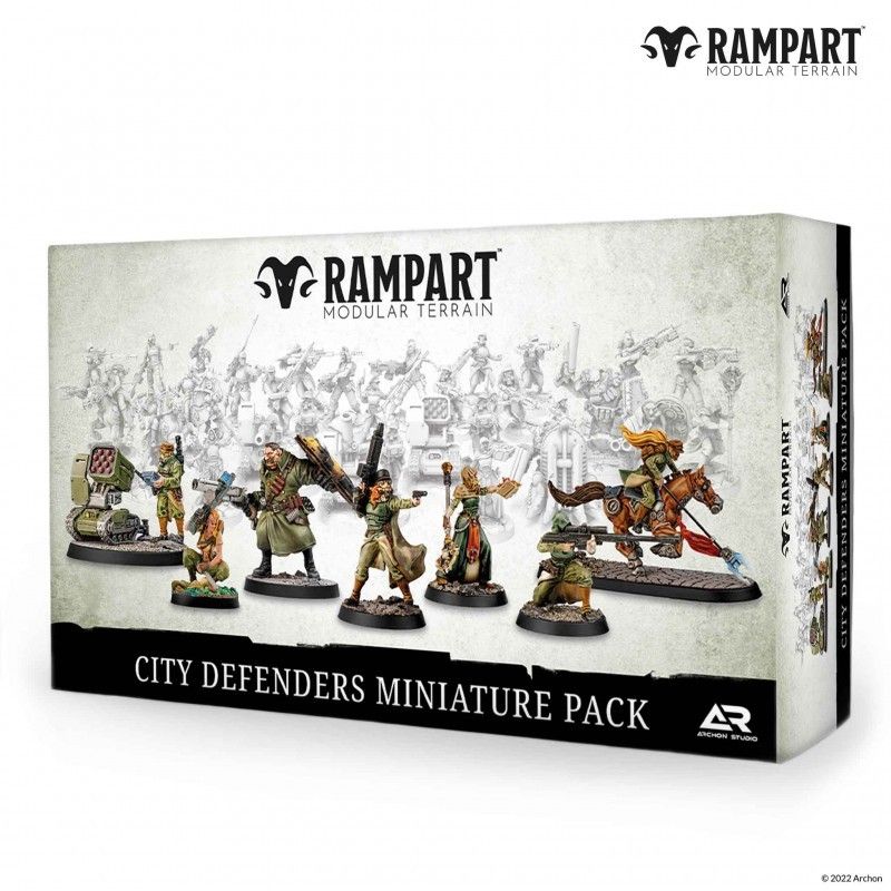 City Defenders Miniature Pack Rampart RAM0003 Occam Distribution