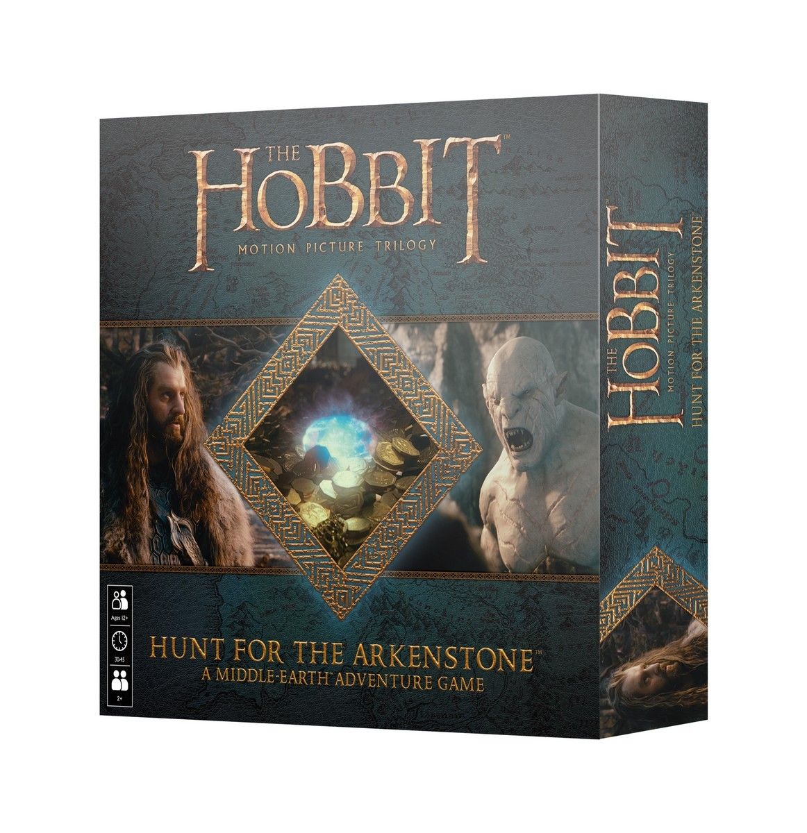 The Hobbit Motion Picture Trilogy: Hunt for the Arkenstone - a Middle-earth Adventure Game box view