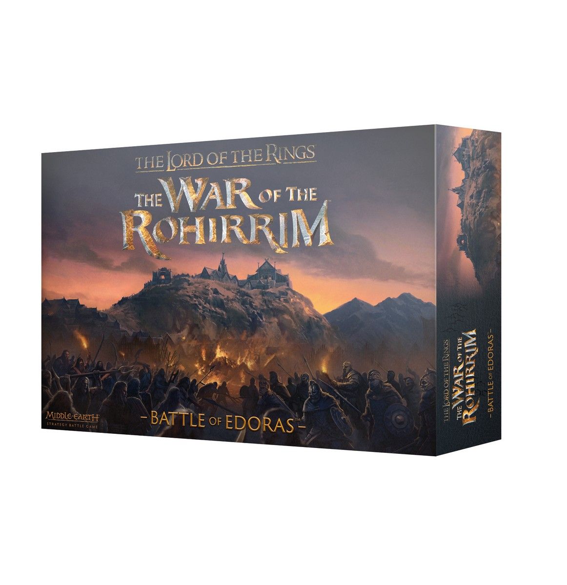 War of the Rohirrim - Battle of Edoras - Mesbg - English box view