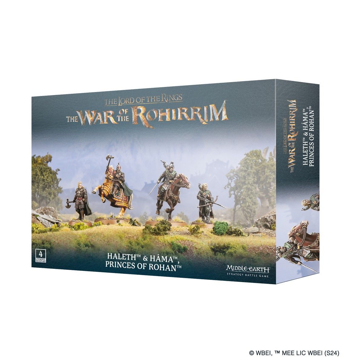 Haleth & Hama, Princes of Rohan - Mesbg box view