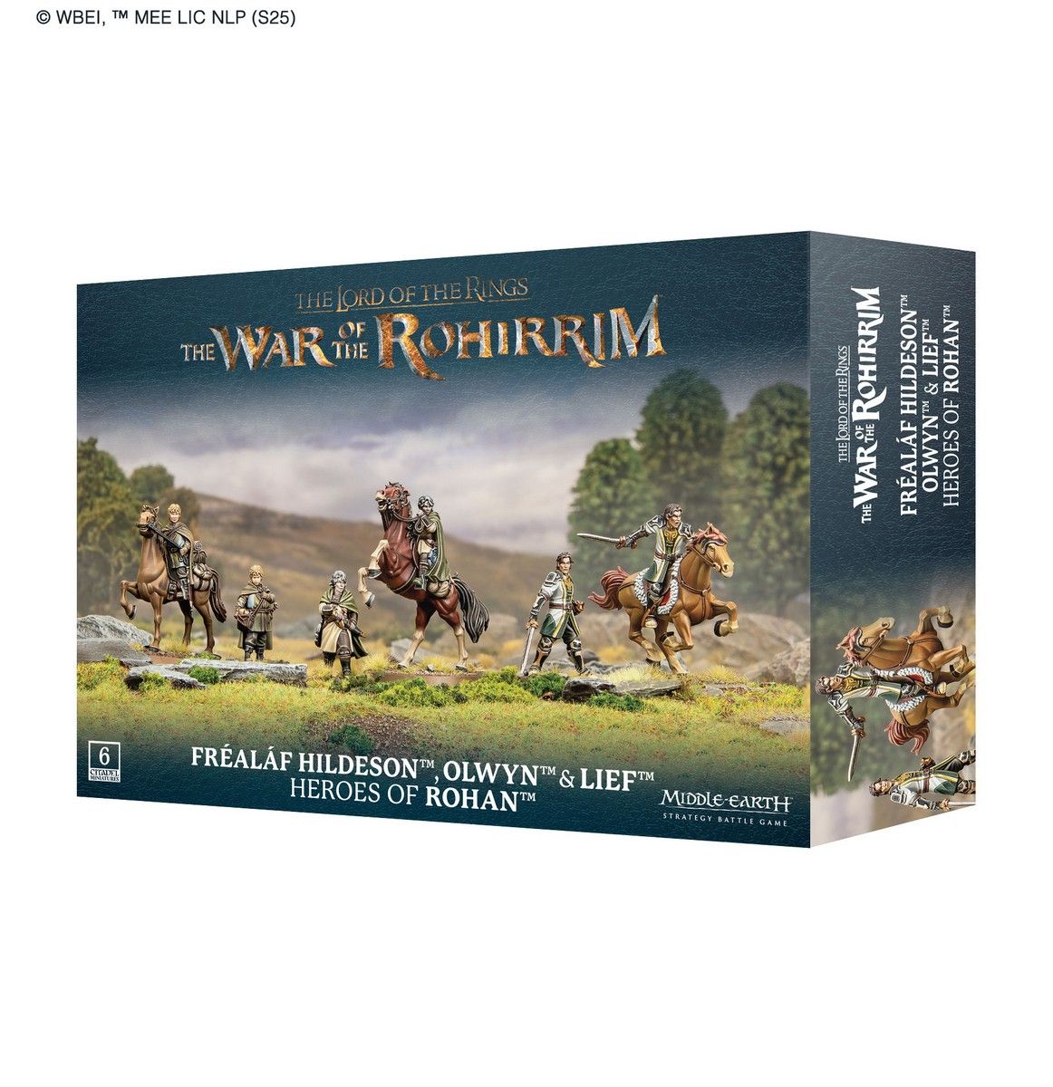 Frealaf Hildeson, Olwyn & Lief, Heroes of Rohan - Mesbg box view