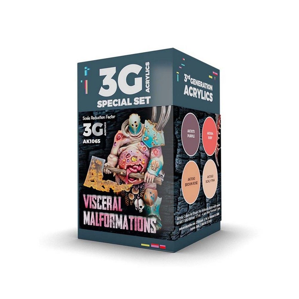 Wargame Set. Visceral Malformations box view