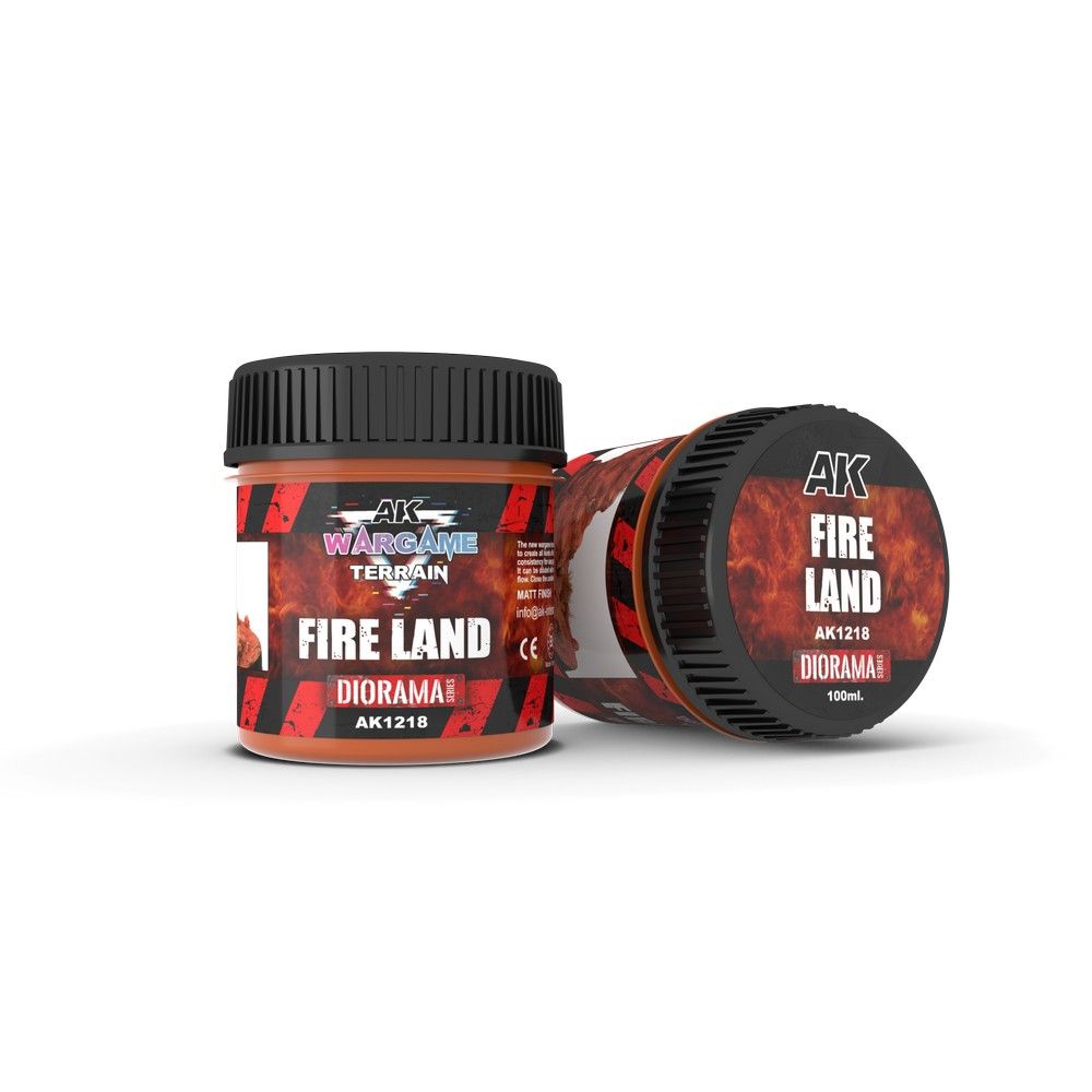 Wargame Series: Fire Land 100ml box view
