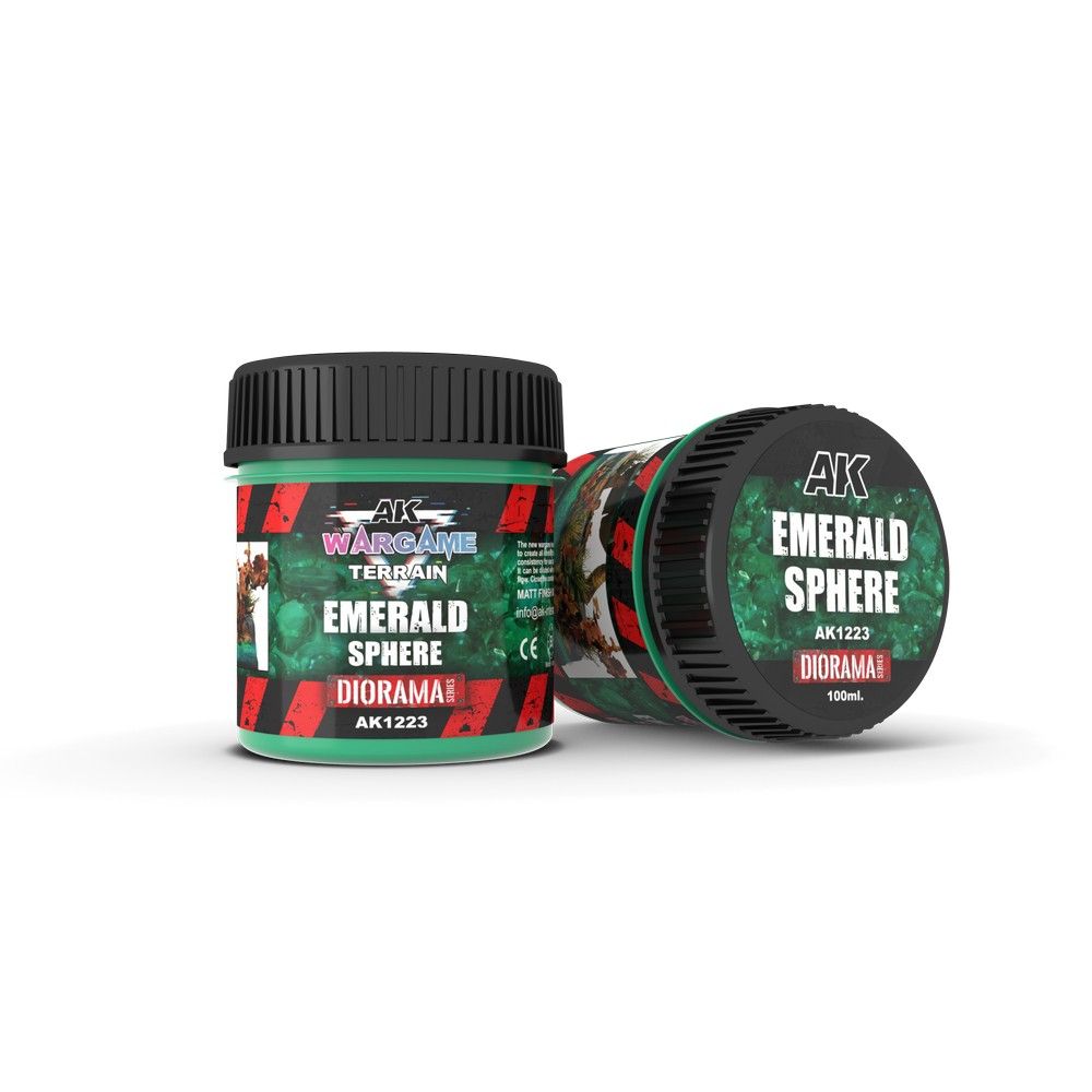 Wargame Series: Emerald Sphere 100ml box view
