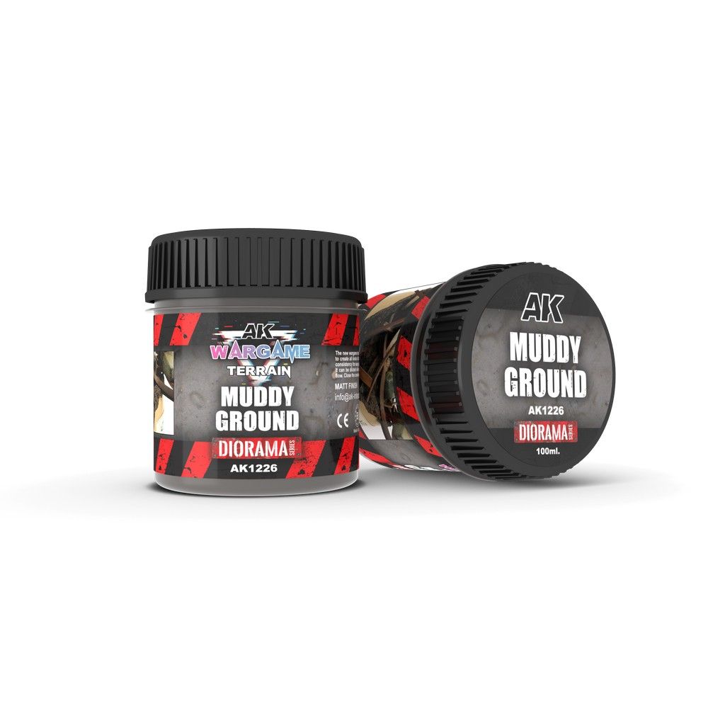 Wargame Series: Muddy Ground 100ml box view