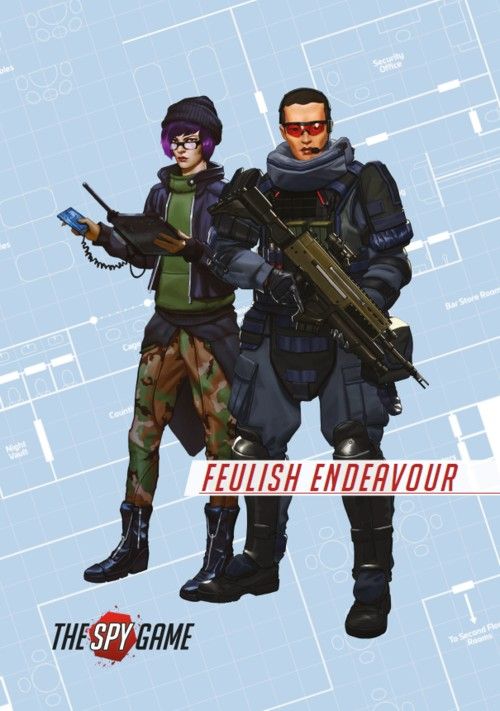 The Spy Game: Mission Booklet 2 - Feulish Endeavour box view