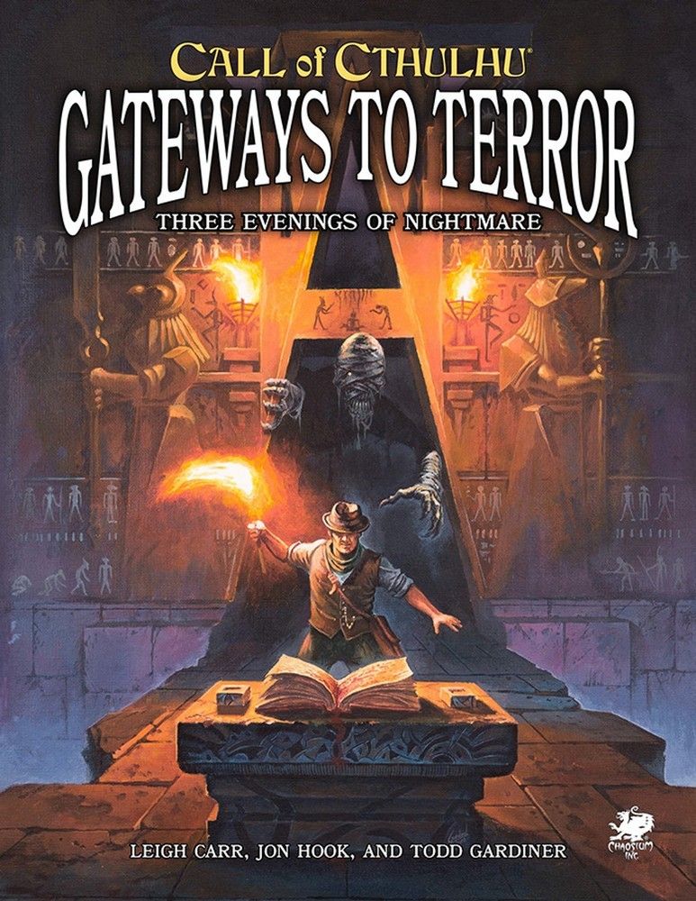 Gateways to Terror - Three Evenings of Nightmare: Call of Cthulhu Rpg box view