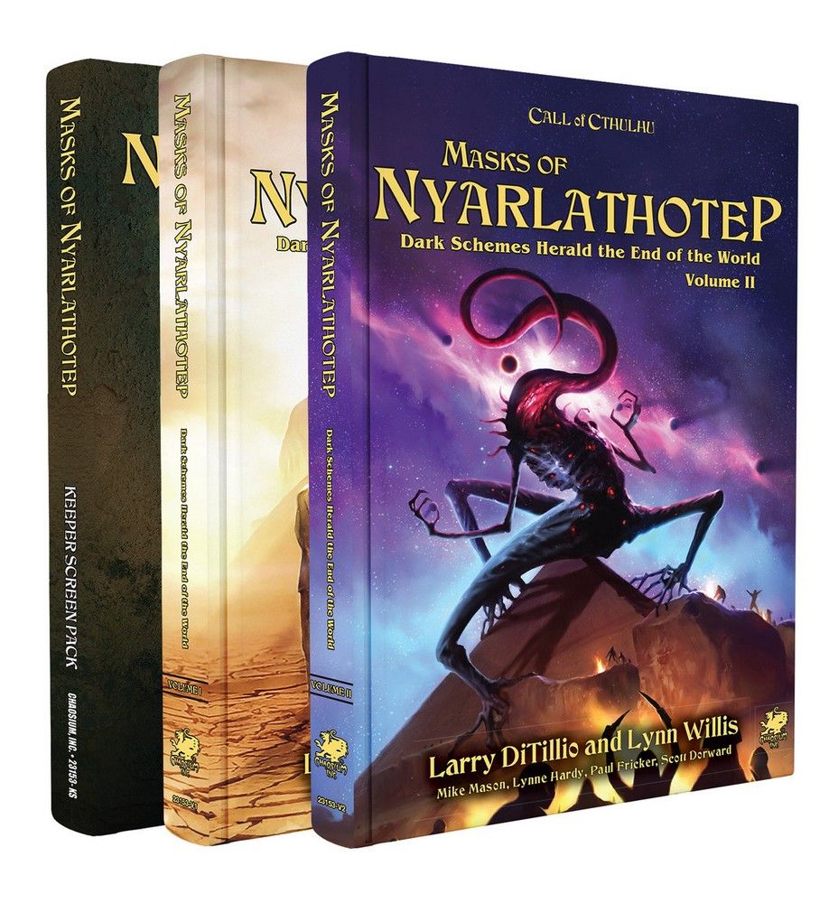 Masks of Nyarlathotep: Slip Case Edition: Call of Cthulhu Rpg box view