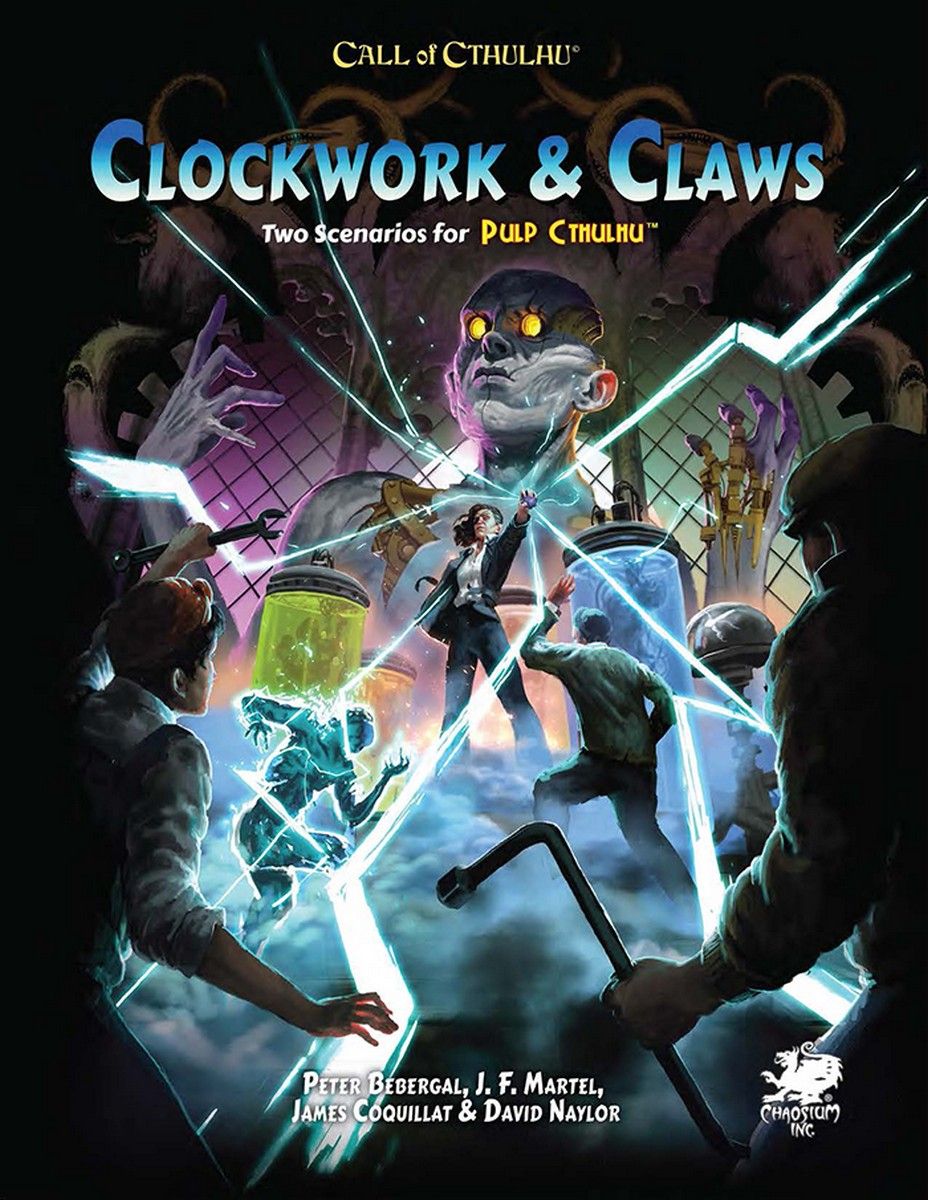 Clockwork & Claws: Call of Cthulhu Rpg box view
