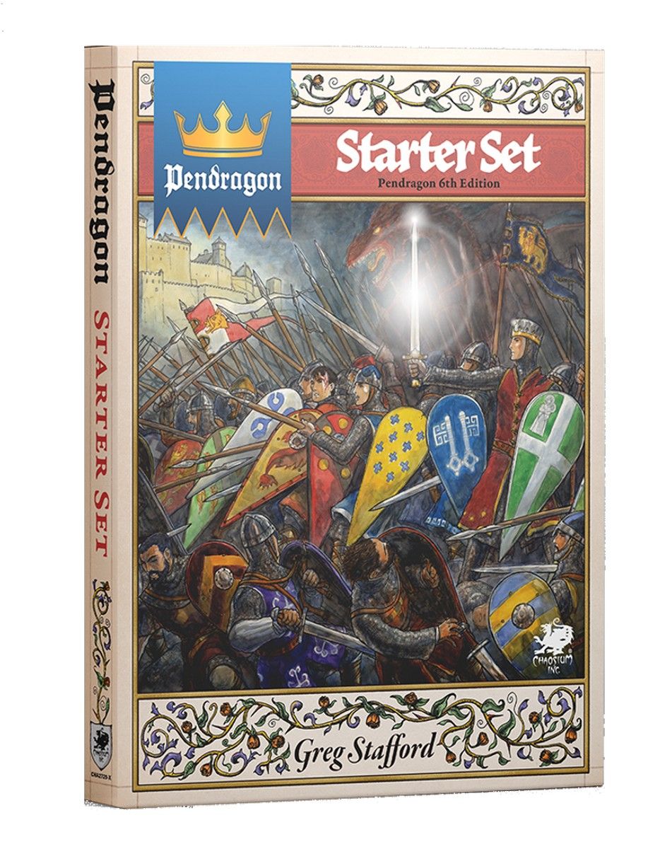 Starter Box Set: Pendragon Rpg box view