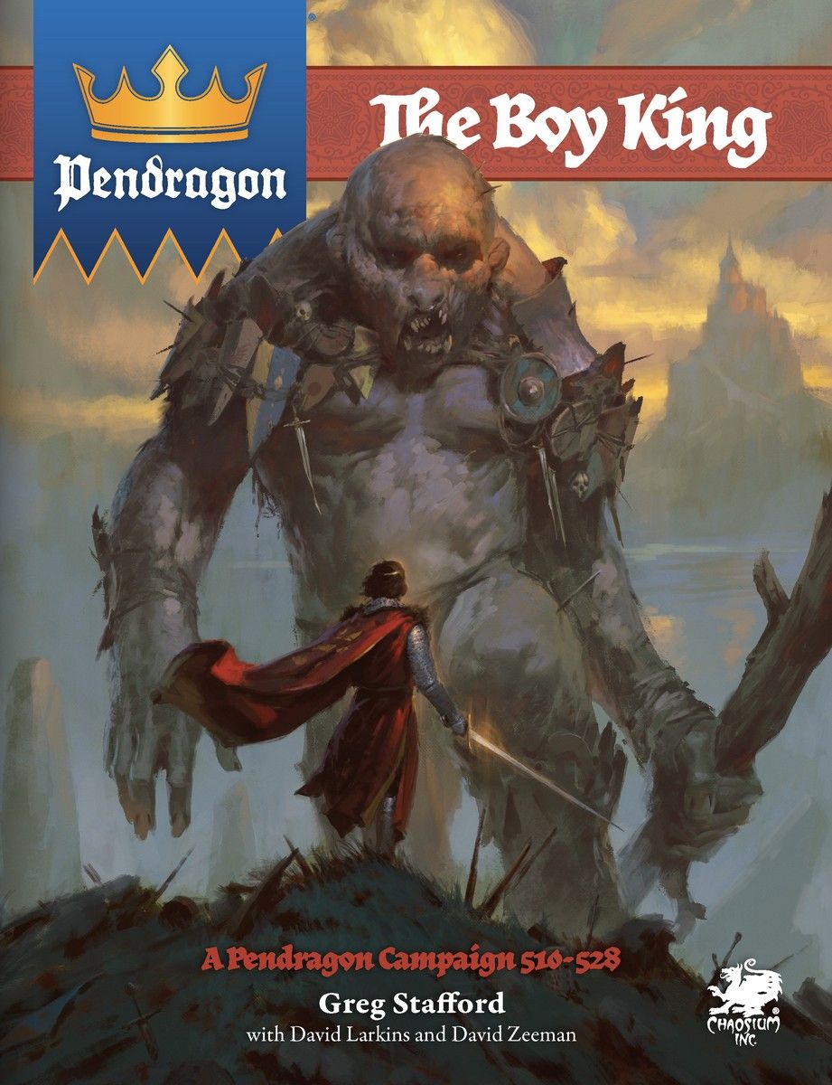 The Boy King: Pendragon Rpg box view