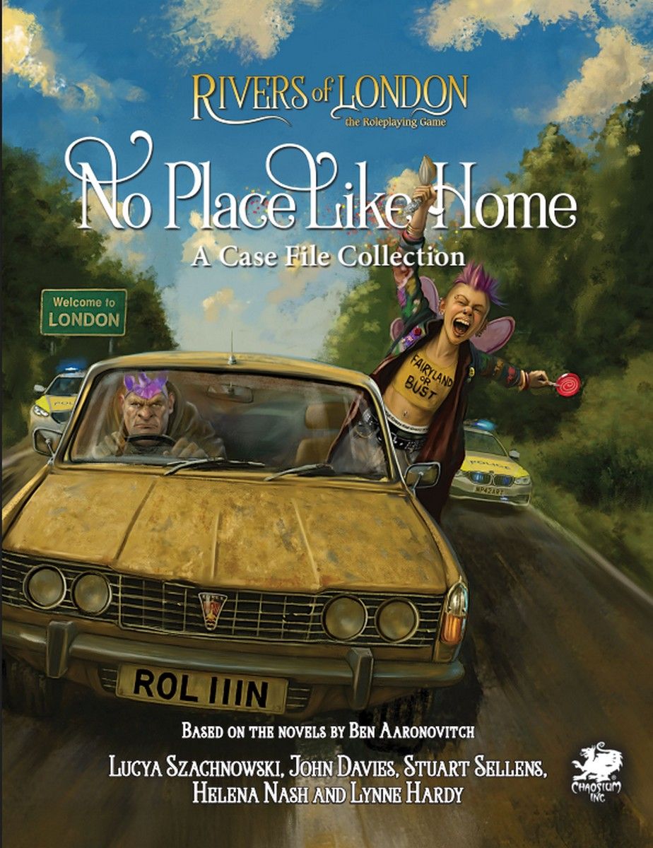 No Place Like Home: Rivers of London Rpg box view