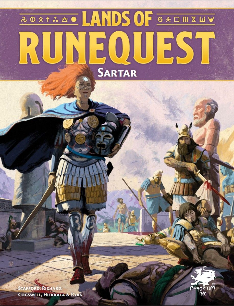 Lands of Runequest, Satar: Runequest Rpg box view