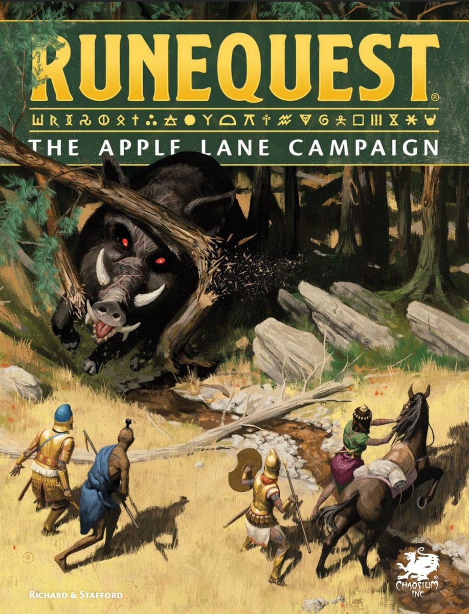 The Apple Lane Campaign: Runequest Rpg box view
