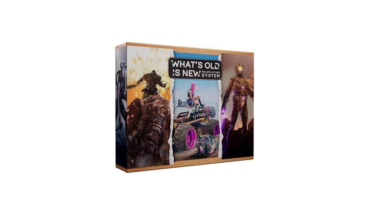 What's Old Is New Roleplaying System - Starter Box Set box view